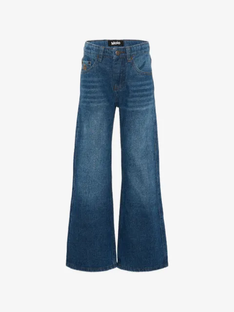 Molo Alban faded wide-leg jeans