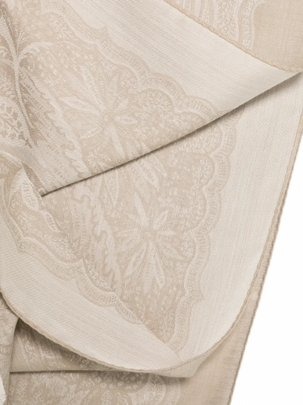 ETRO Sjaal met paisley-print Beige