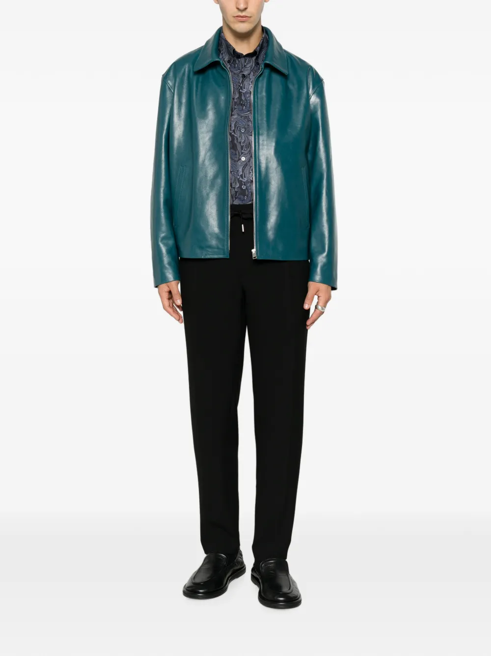 ETRO Overhemd met paisley-print Zwart