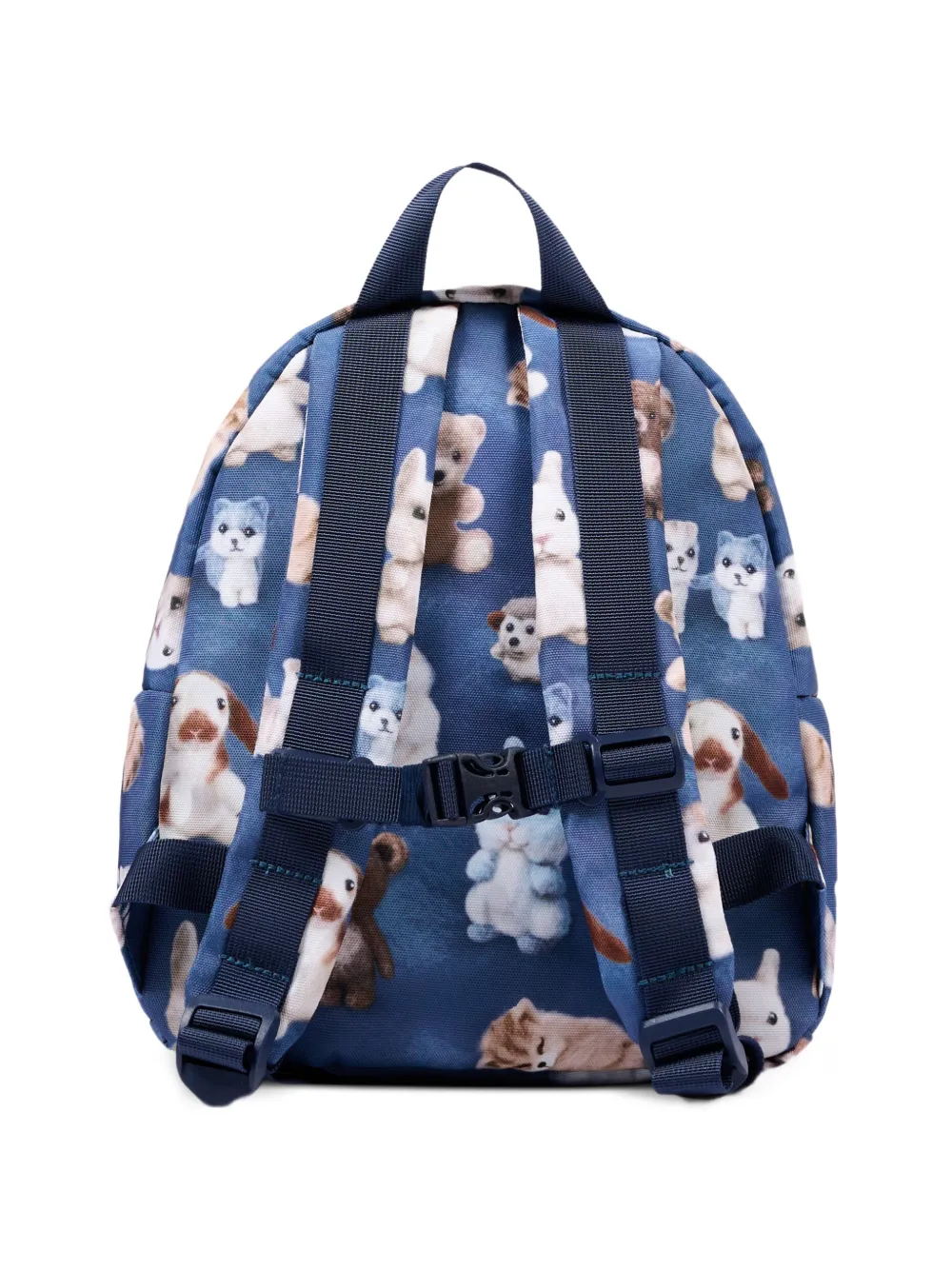 Molo Rugzak met dierenpatroon Blauw