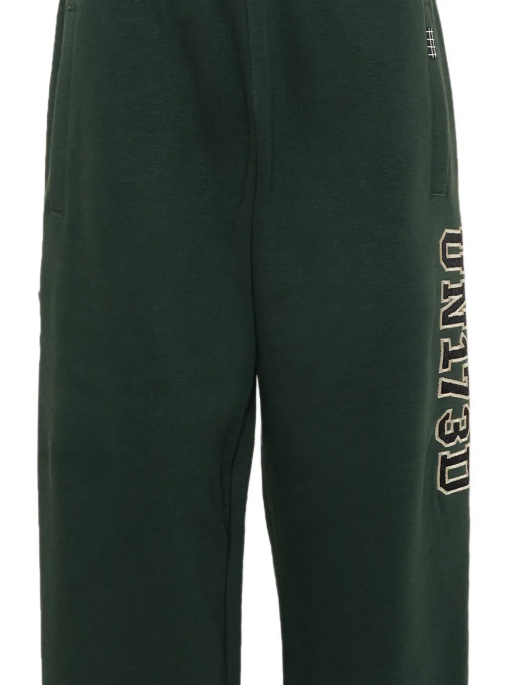 Molo Trainingsbroek met logopatch Groen