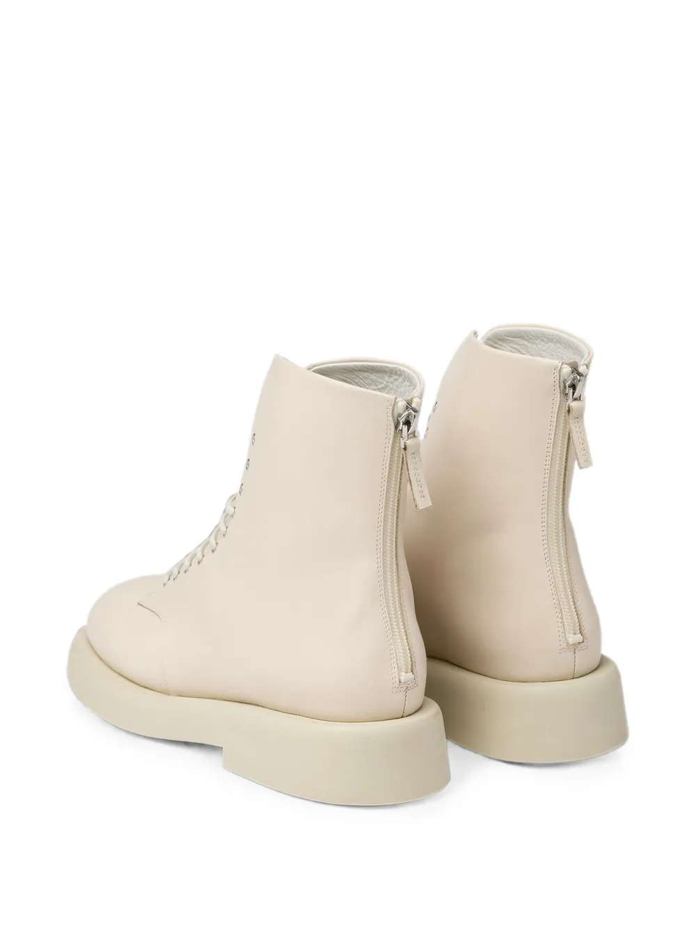 Marsèll Gommello lace-up ankle boots Beige