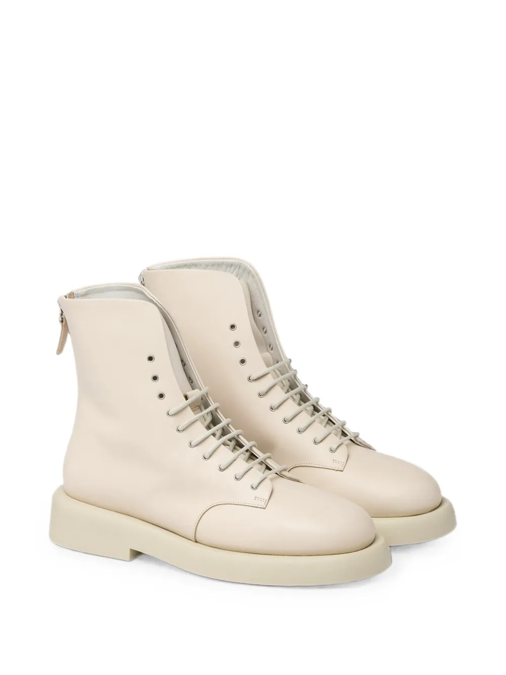Marsèll Gommello lace-up ankle boots Beige