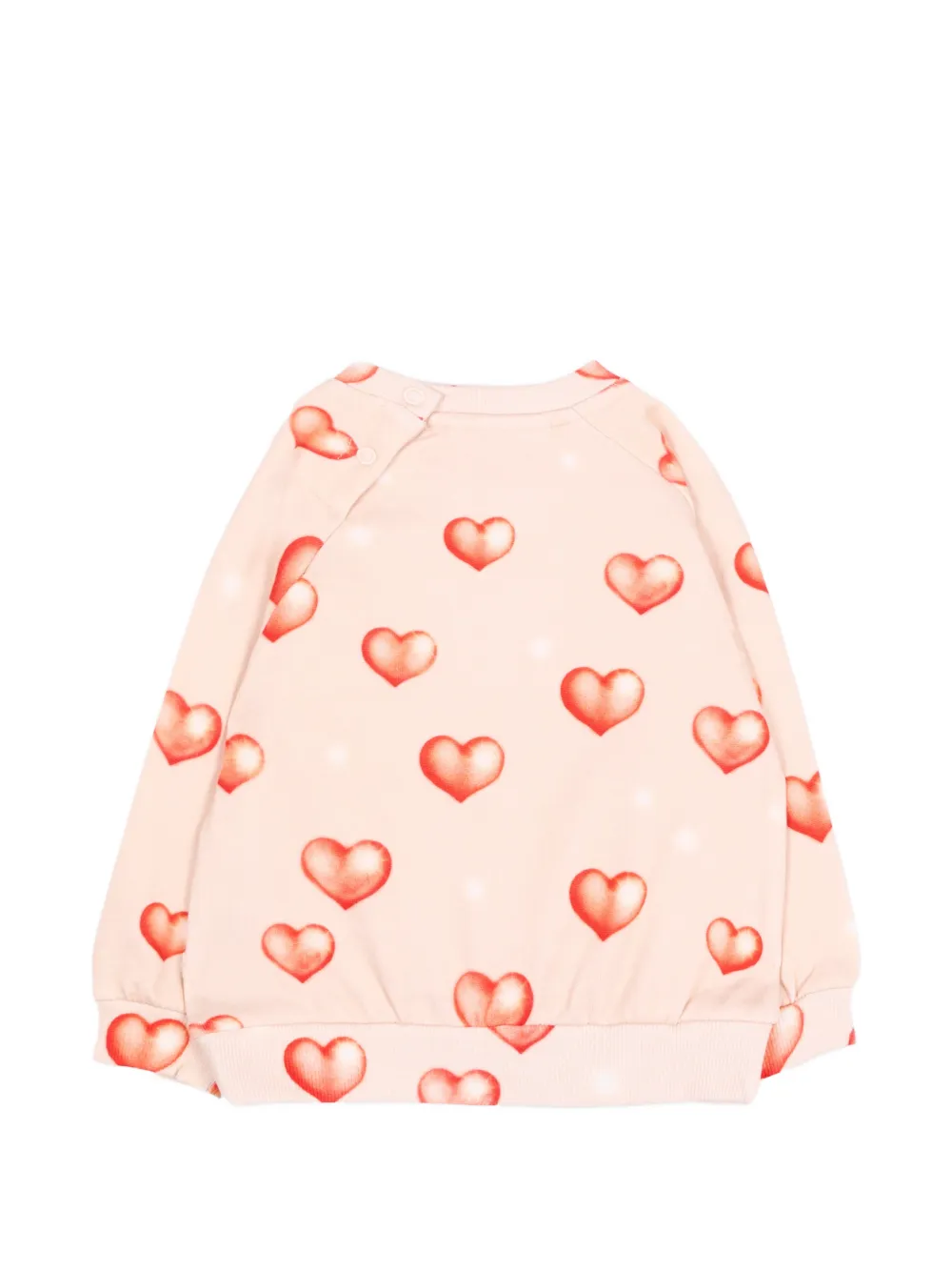 Molo Trui met hart-patroon Roze