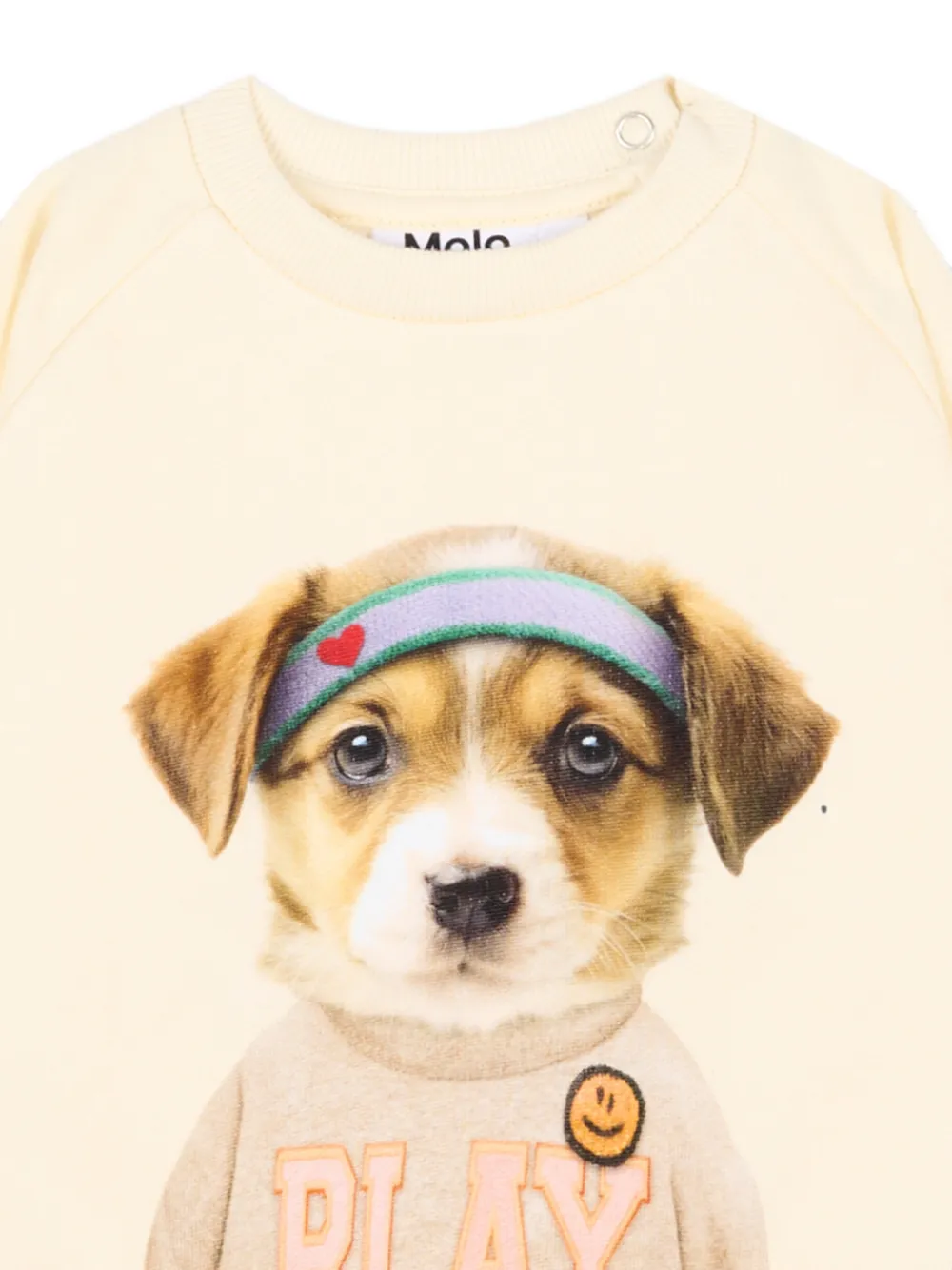  Molo Game Pup Sweater - Neutro 