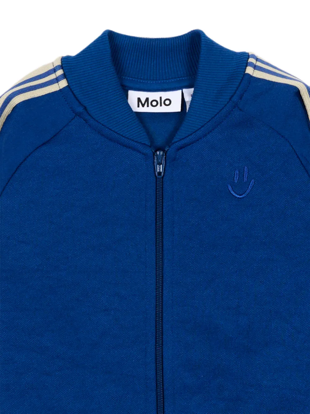  Molo Damon Zip-up Sweater - Azul 