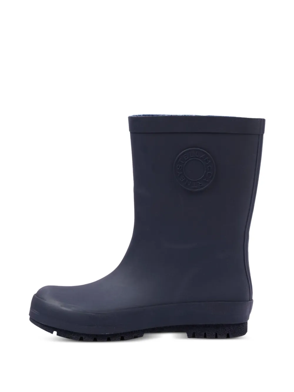 Stella McCartney Kids Laarzen met logopatch Blauw