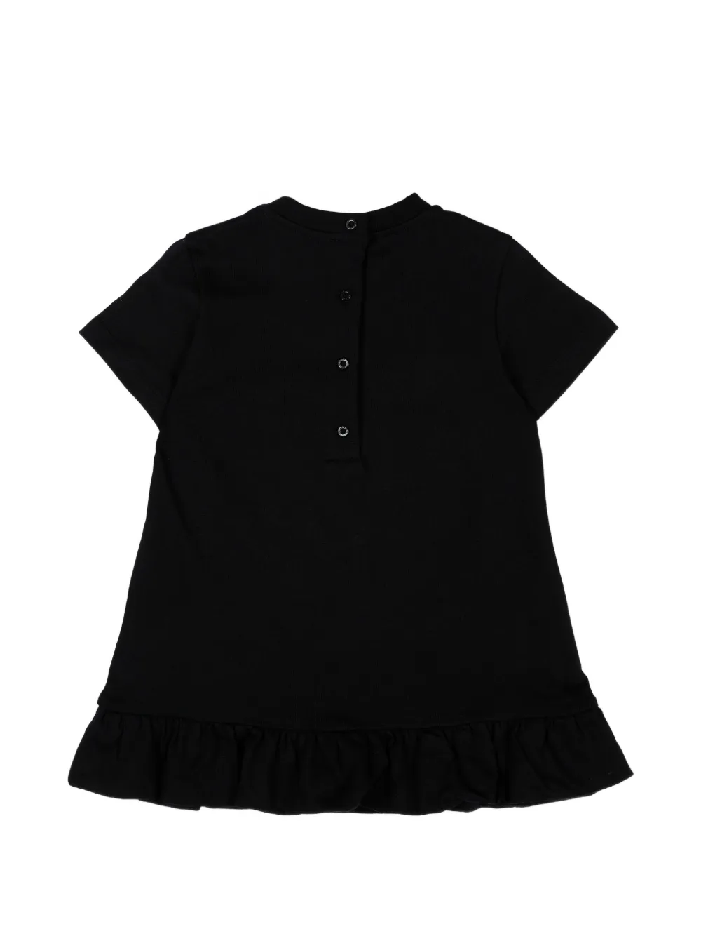 Balmain Kids Jurk met logoprint Zwart