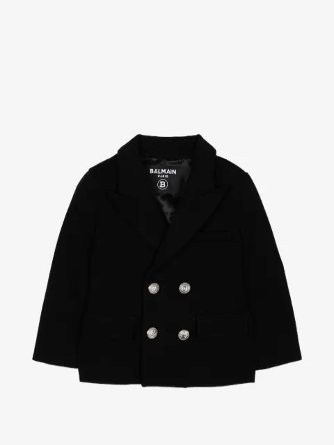 Balmain Kids blazer con doble botonadura