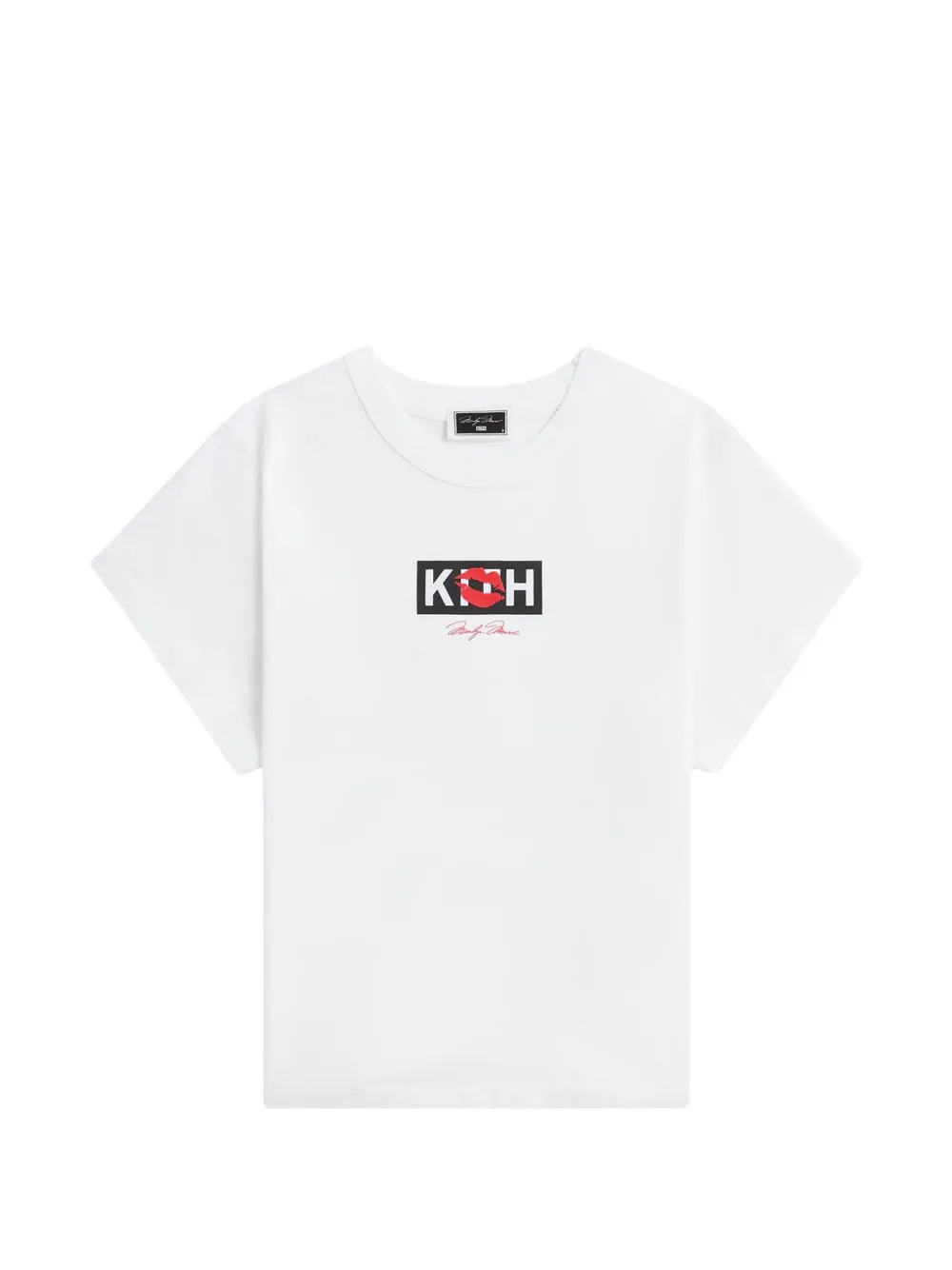 KITH Marilyn Monroe Kiss Mulberry T-shirt - Bianco
