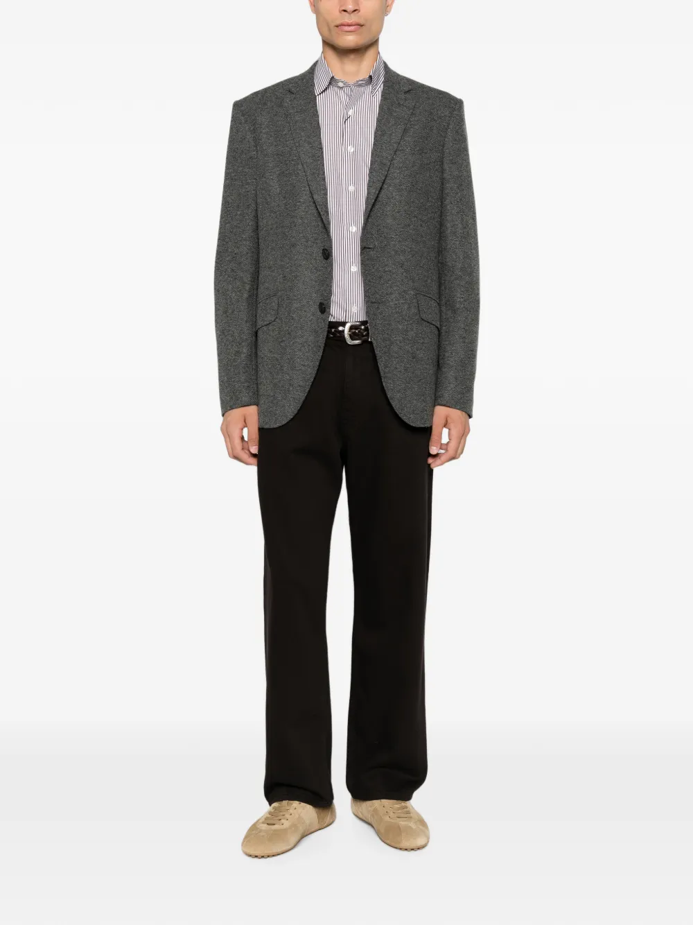 ETRO Overhemd met geborduurd logo Wit