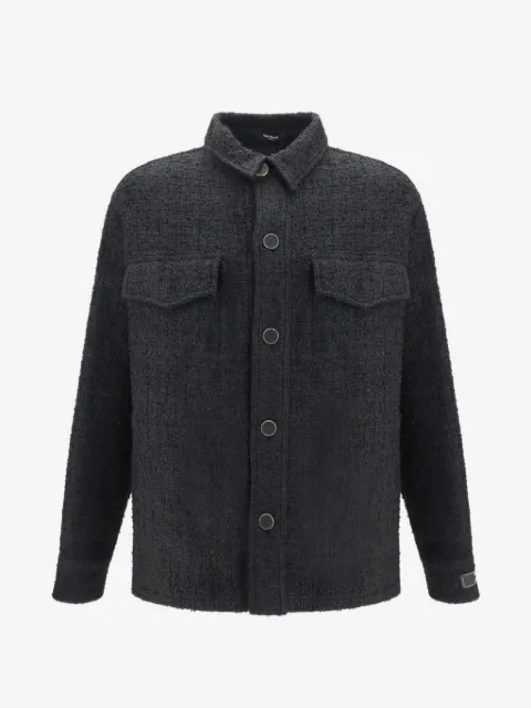 Balmain flap-pocket shirt jacket