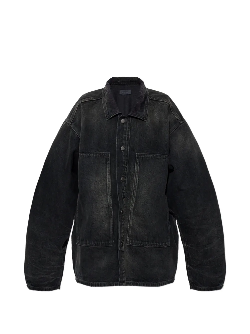 Haikure Legacy Denim Shirt In Black
