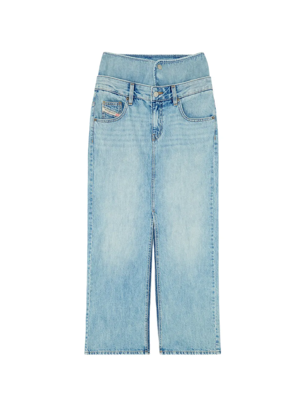 Diesel DE-SPIVEY denim skirt - Blau