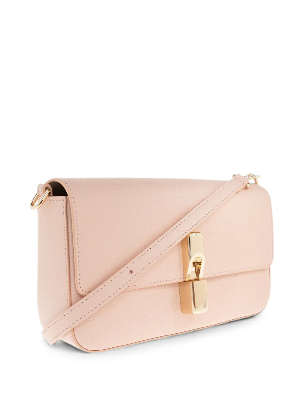 Furla Kleine Iride leren schoudertas Roze