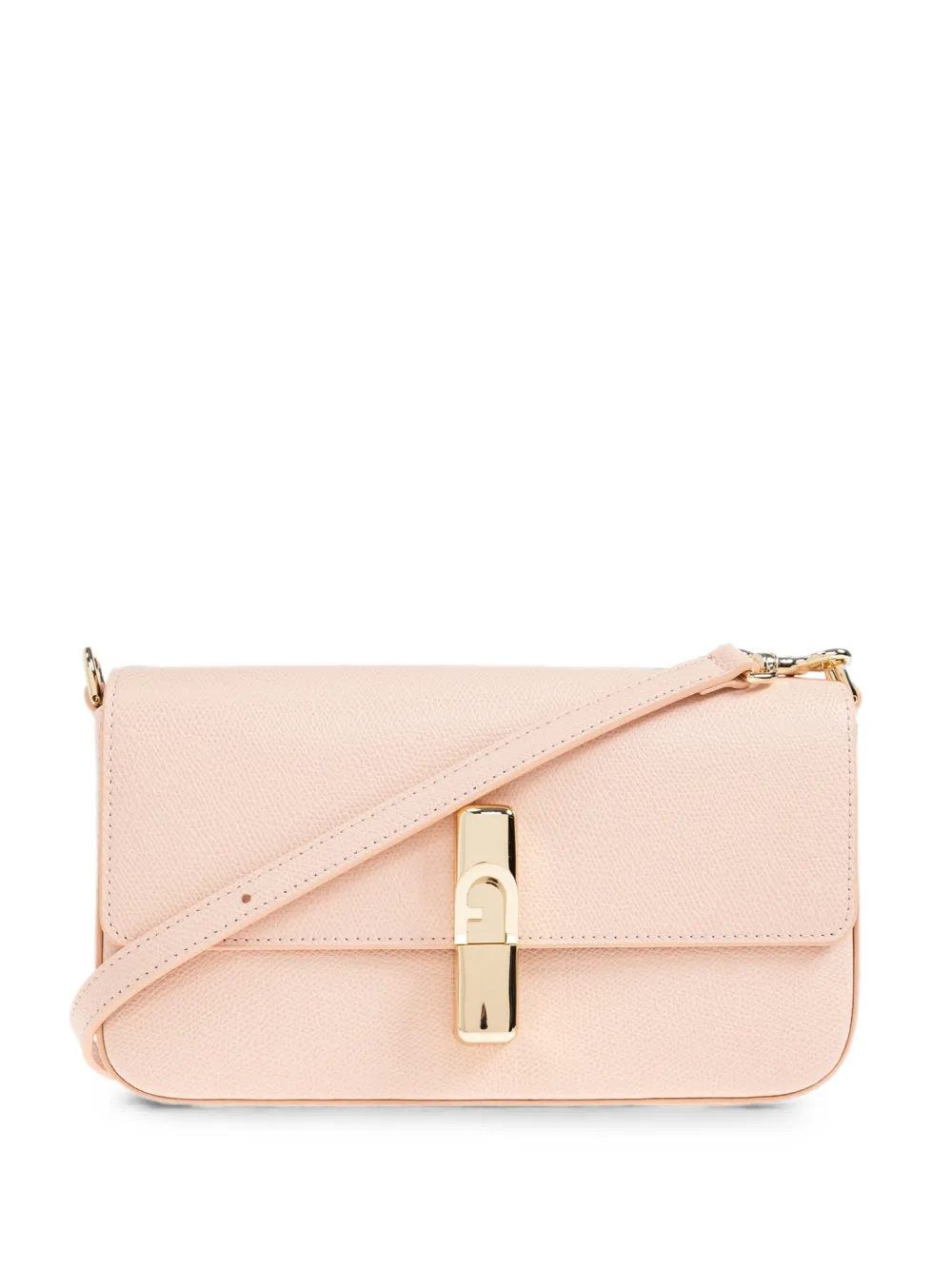 Furla small Iride leather shoulder bag - Rosa