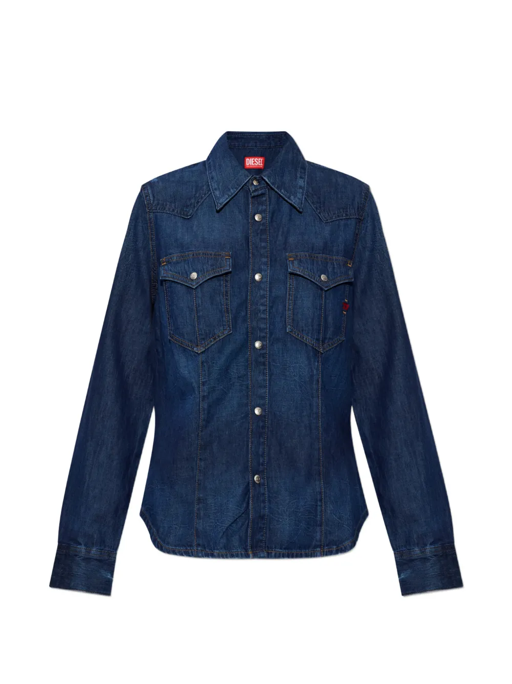 Diesel De-Waves denim shirt - Blau