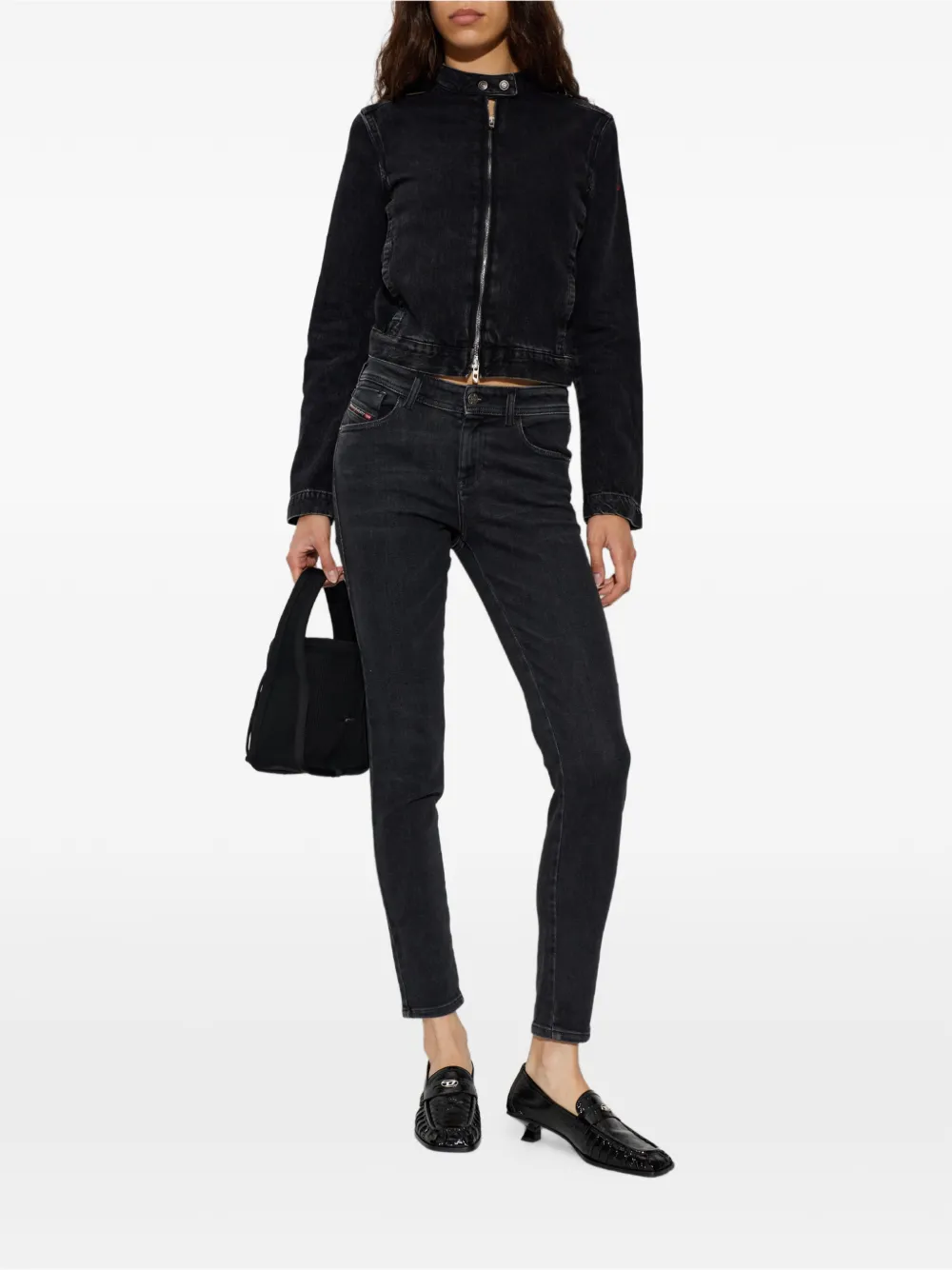Diesel 2017 Slandy jeans Zwart