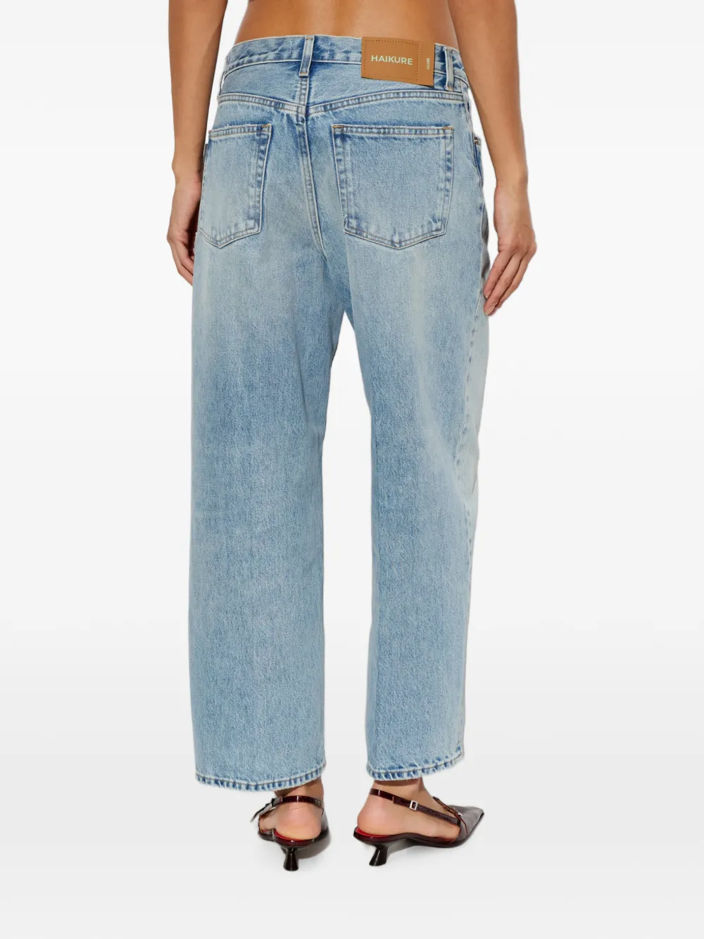 Haikure Betty straight jeans Blauw