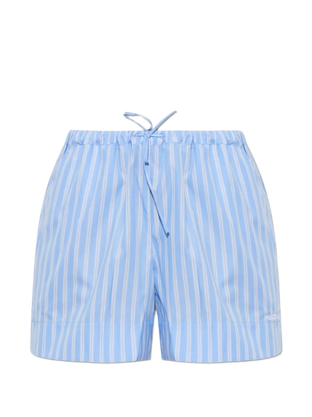 Hunza G Essential stripe-print shorts - Blu