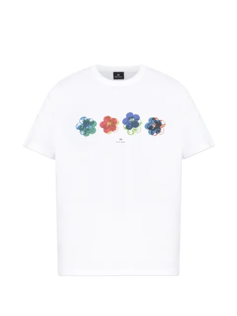 PS Paul Smith Camiseta com motivo floral