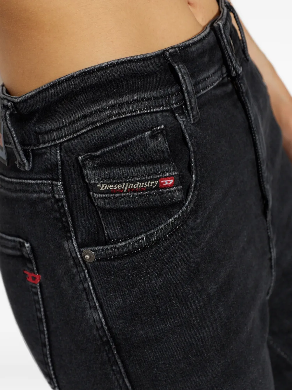 Diesel 1984 Slandy jeans Zwart