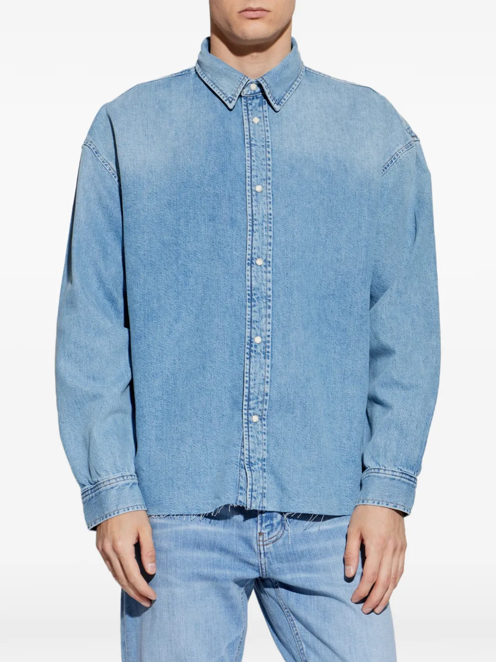 FRAME Denim overhemd Blauw