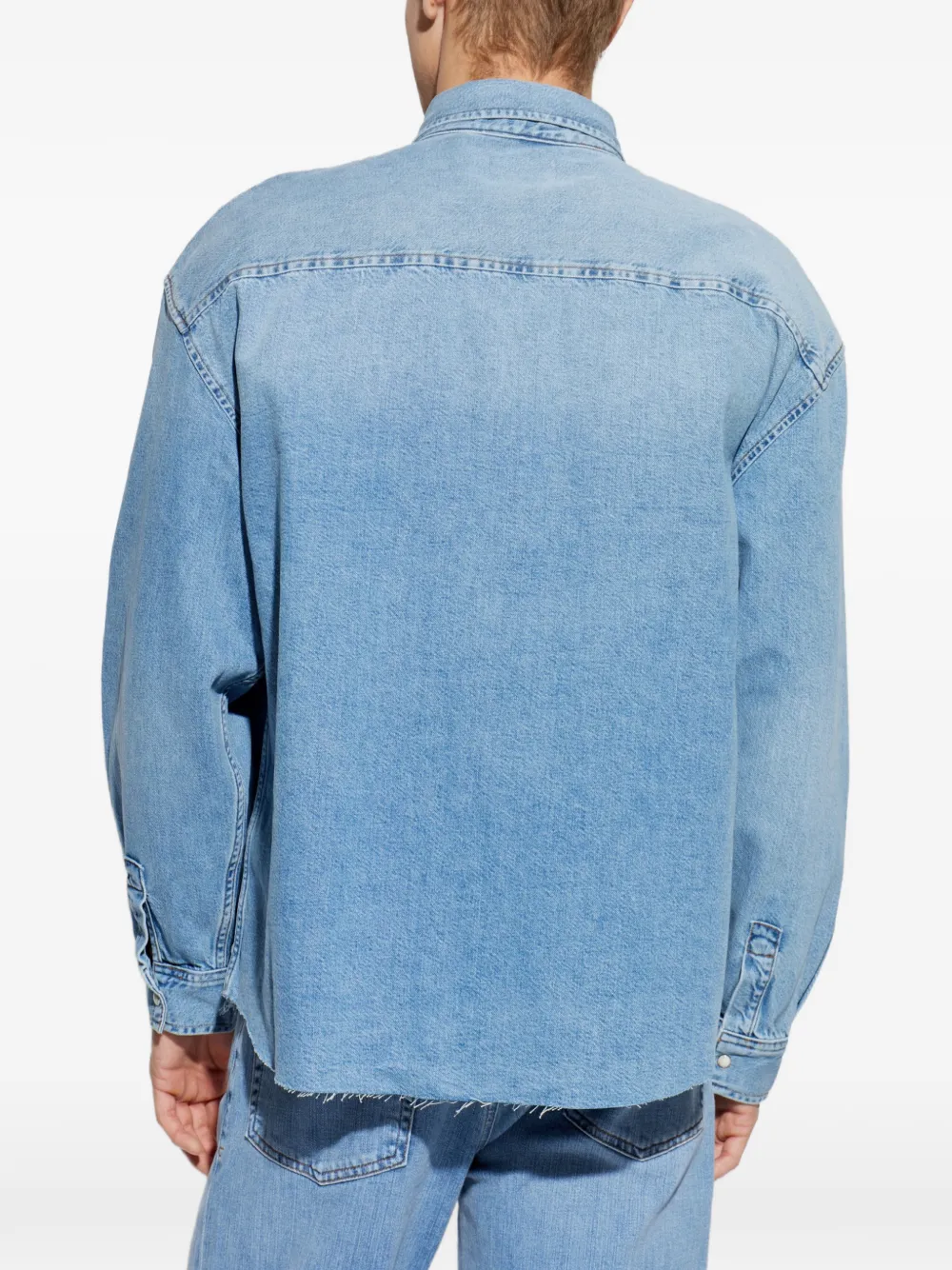 FRAME Denim overhemd Blauw
