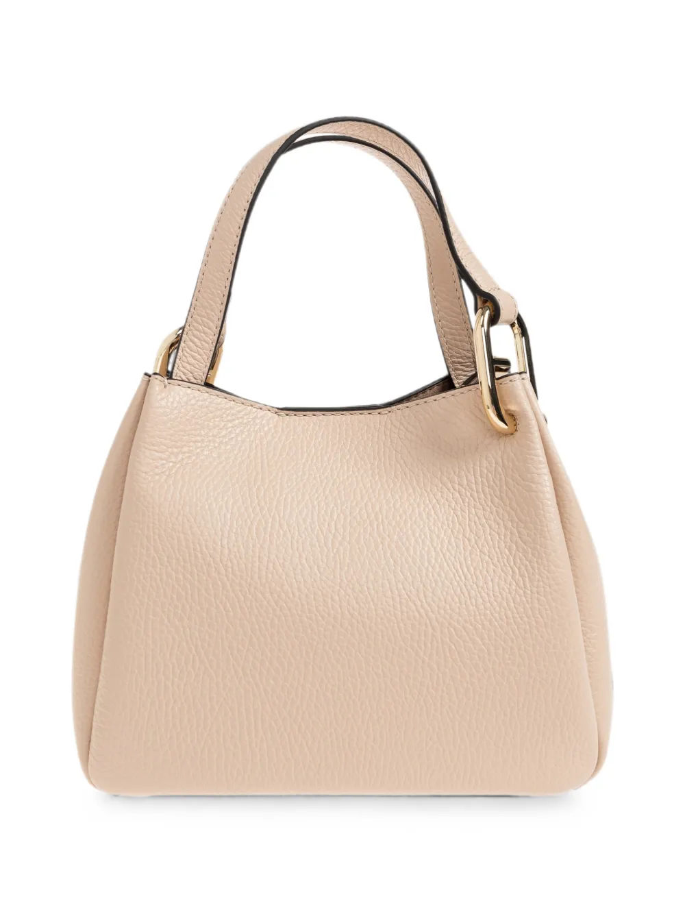Furla Nuvola shopper van bewerkt leer Beige