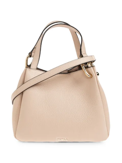 Furla grained-leather tote bag