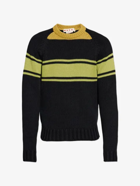 Marni pull à patch logo