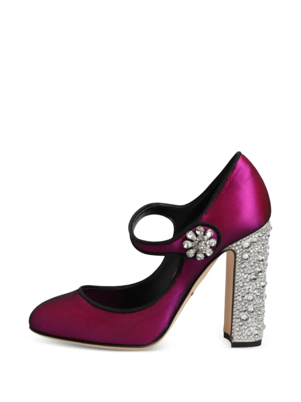 Dolce & Gabbana Mary Jane pumps verfraaid met kristallen Roze