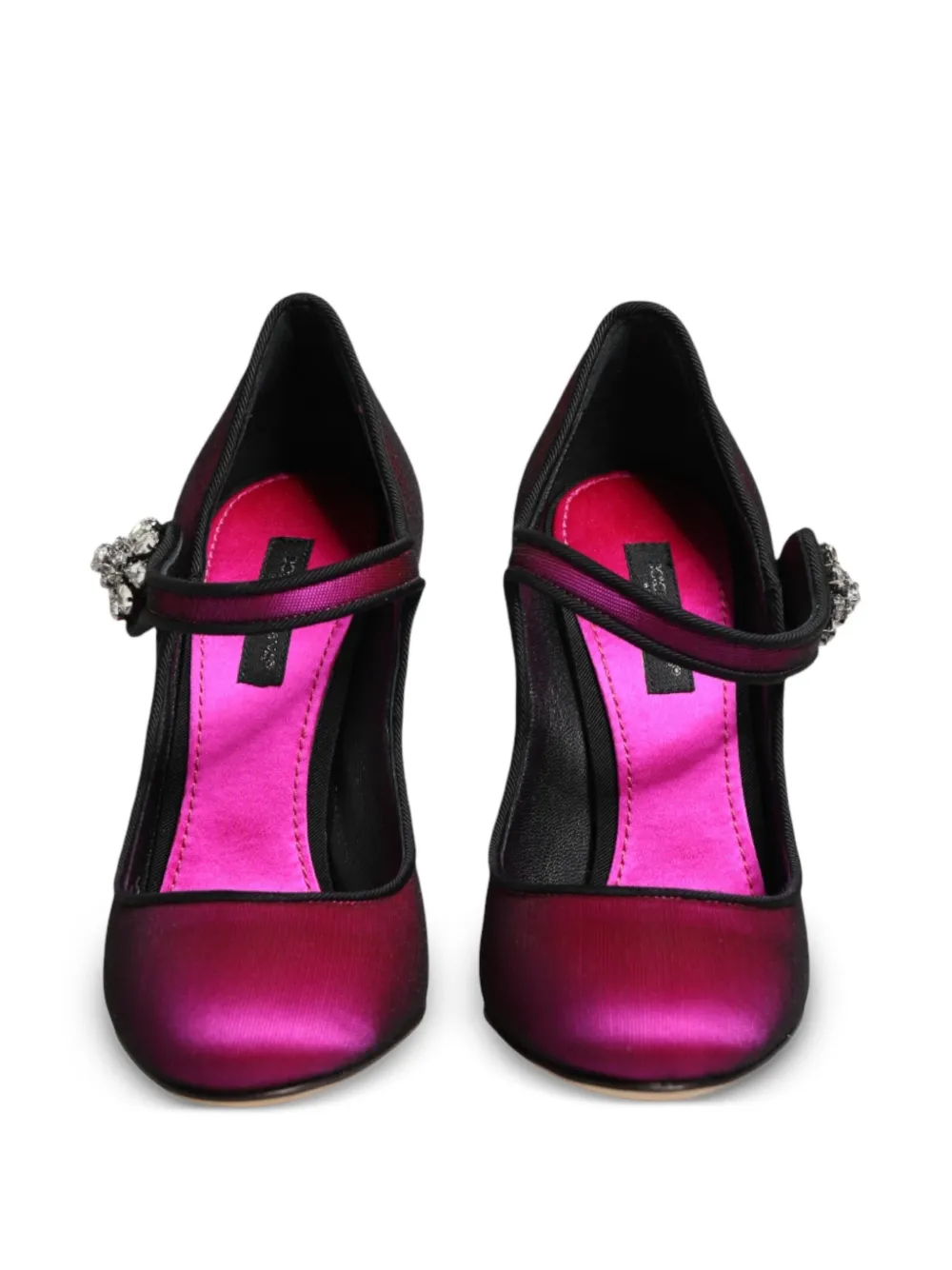 Dolce & Gabbana Mary Jane pumps verfraaid met kristallen Roze