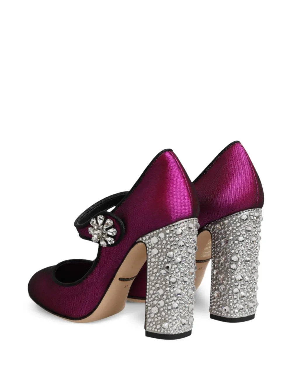 Dolce & Gabbana Mary Jane pumps verfraaid met kristallen Roze