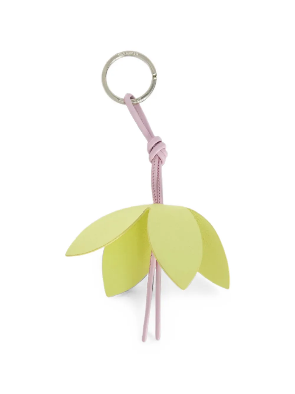 Jil Sander bellflower leather charm - Green
