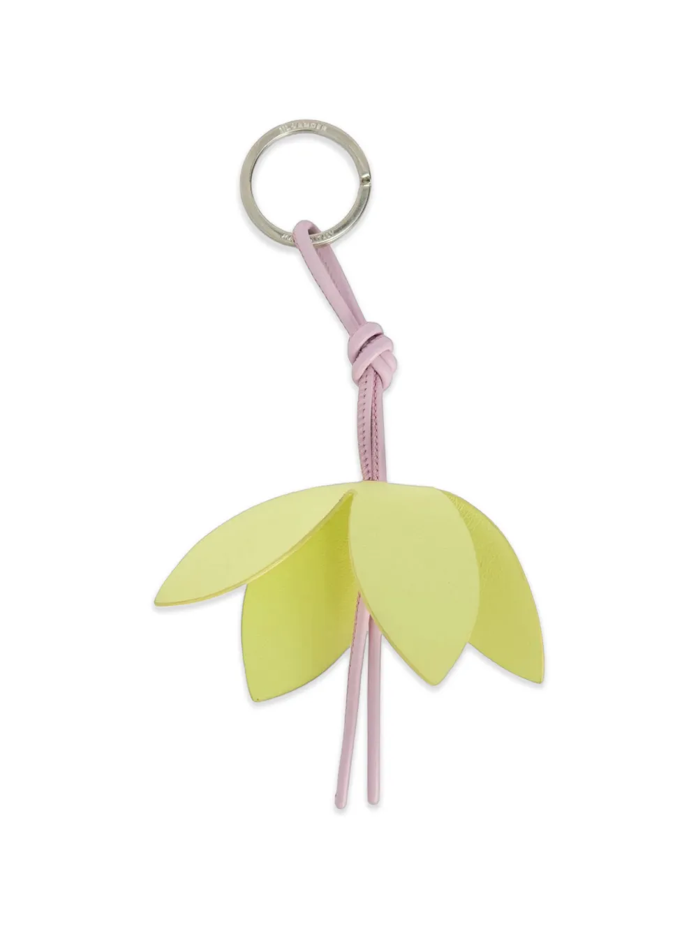 Jil Sander bellflower leather charm - Grün