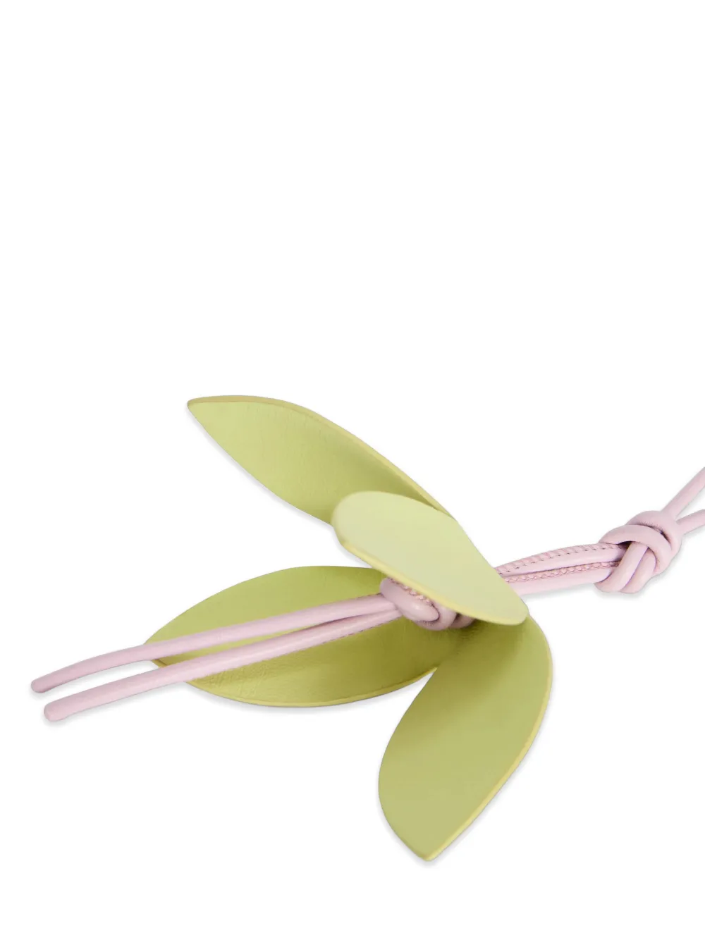 Jil Sander Leren bedel Groen
