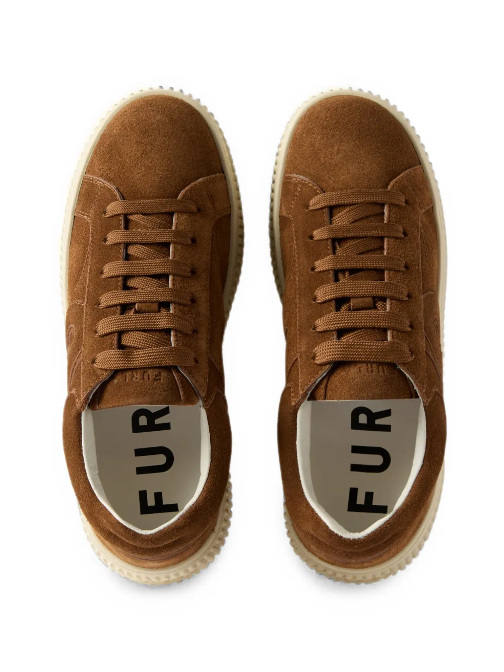 Furla Sky suede sneakers Bruin