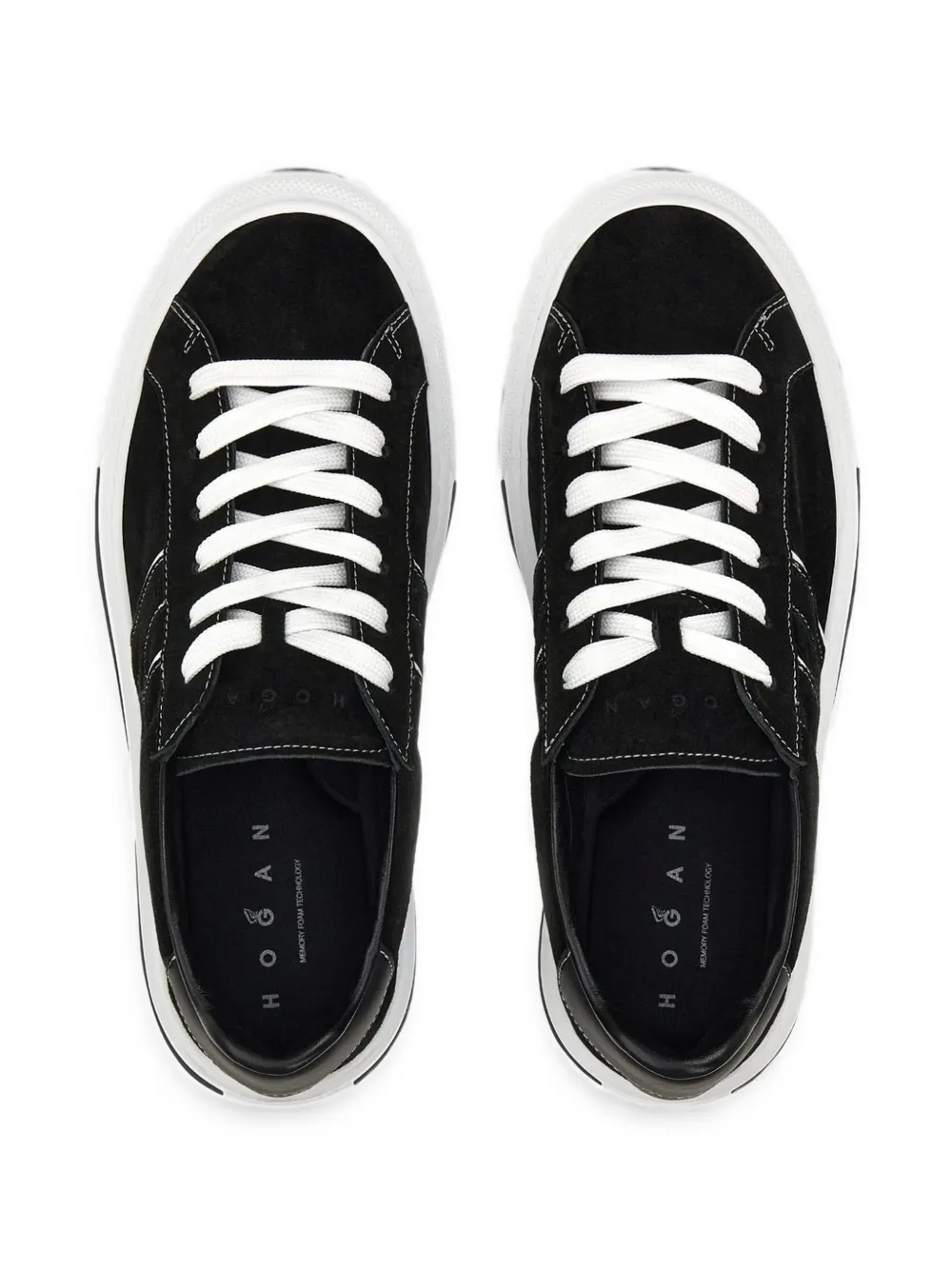 Hogan Rebel suede sneakers Zwart