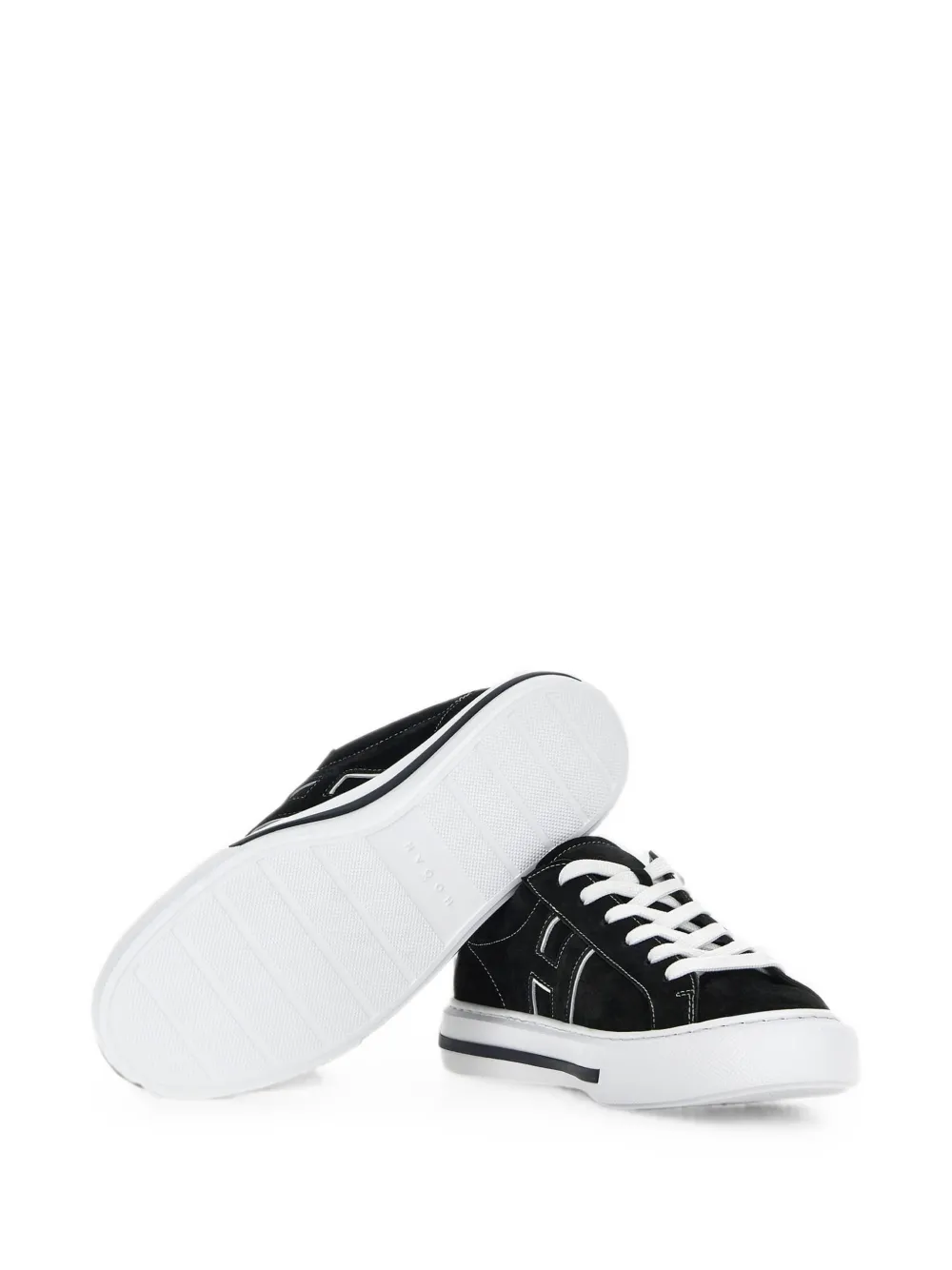 Hogan Rebel suede sneakers Zwart