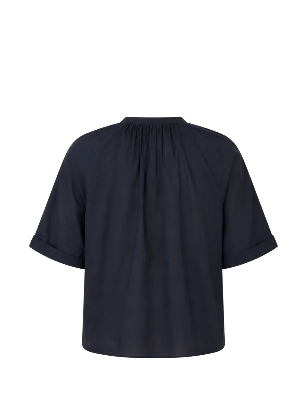 Officine Generale Blouse met gesmockt detail Blauw