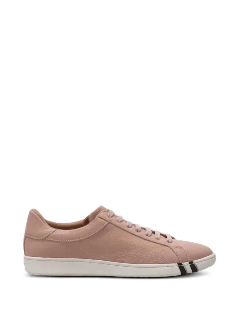 Bally grained leather sneakers