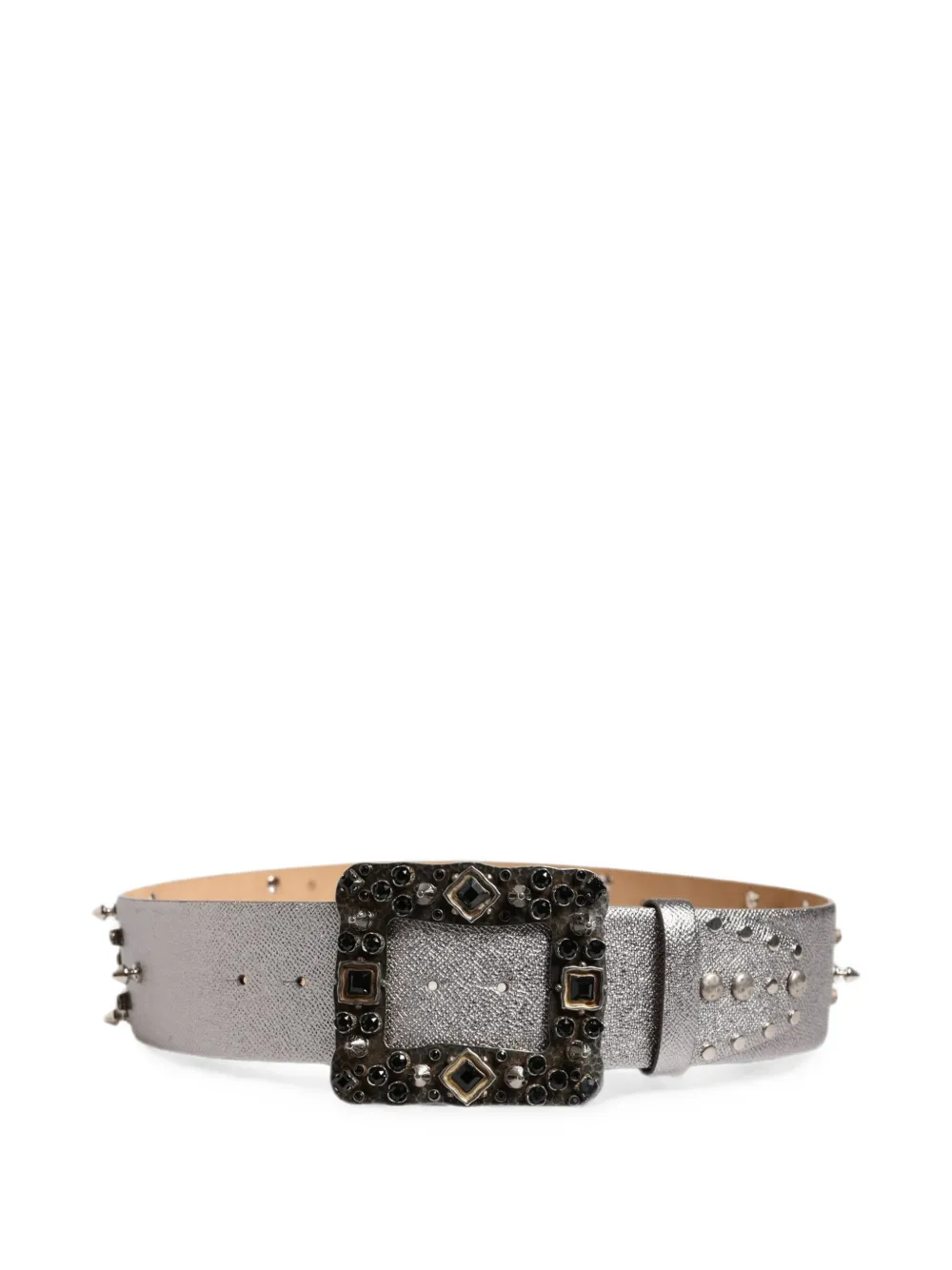Dolce & Gabbana Cintura con cristalli - Argento