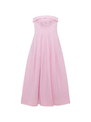 Cecilie Bahnsen Vilma リボン ドレス | ピンク | FARFETCH JP