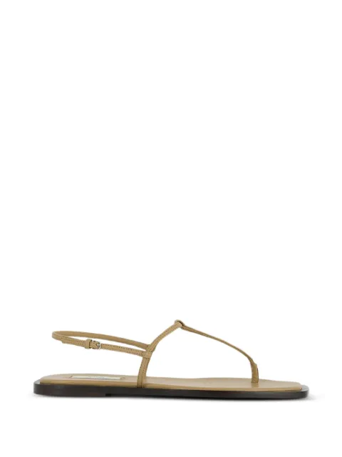 TOTEME sandalias de piel con tira en T