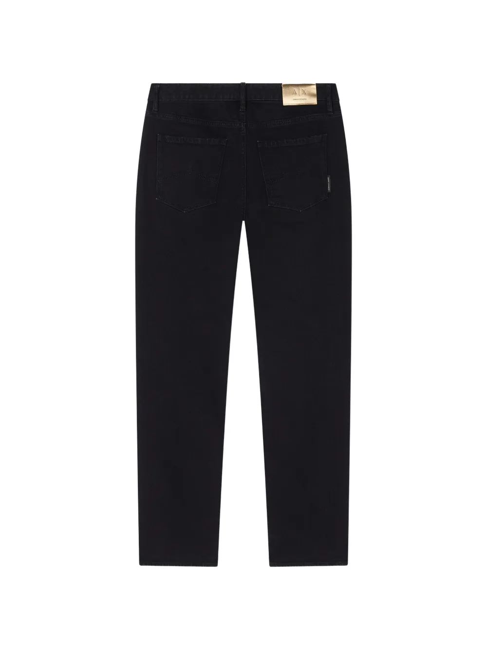 Armani Exchange Skinny jeans Black Wash In Stretch Denim Zwart