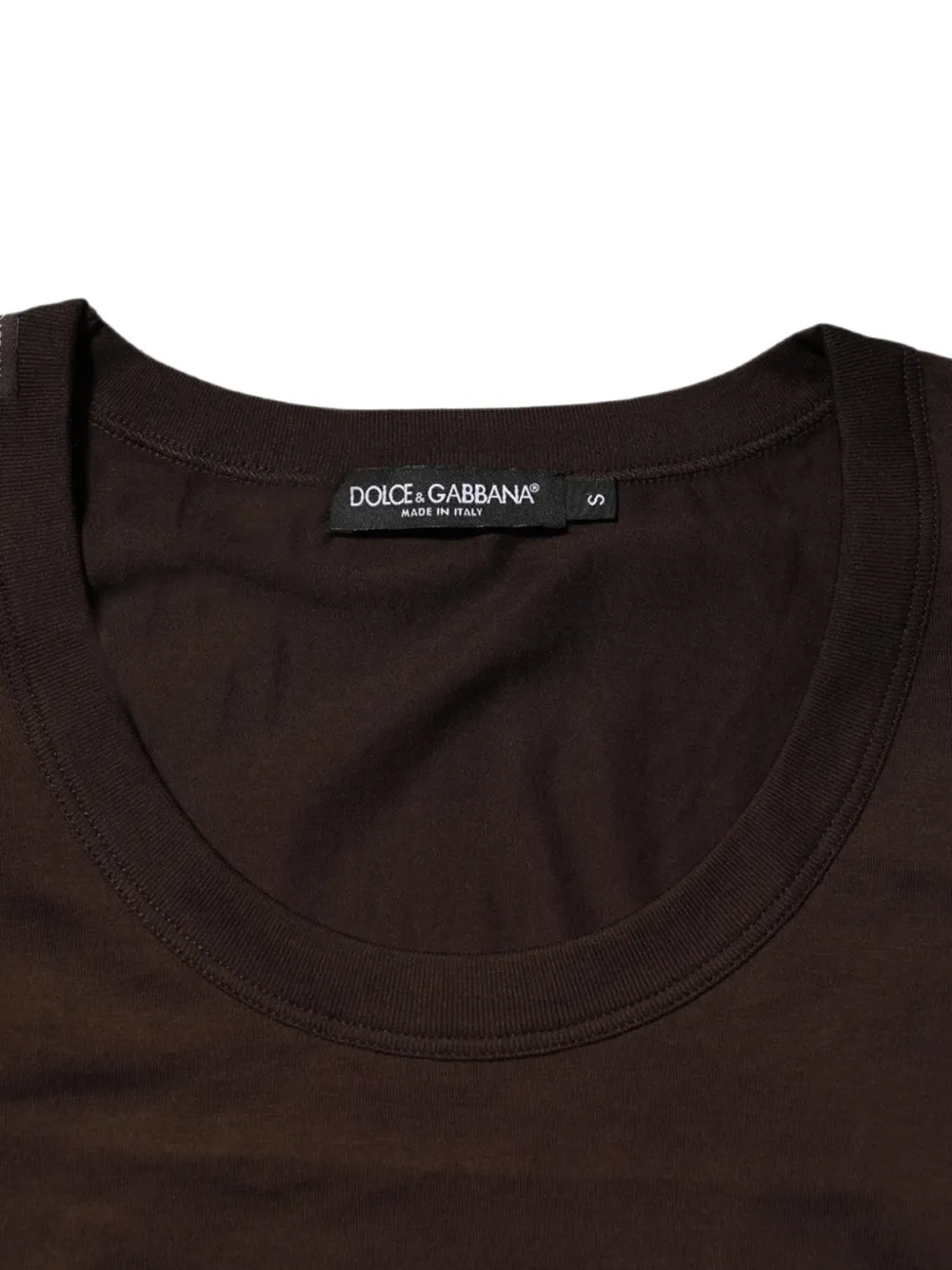 Dolce & Gabbana Tanktop met ronde hals Bruin