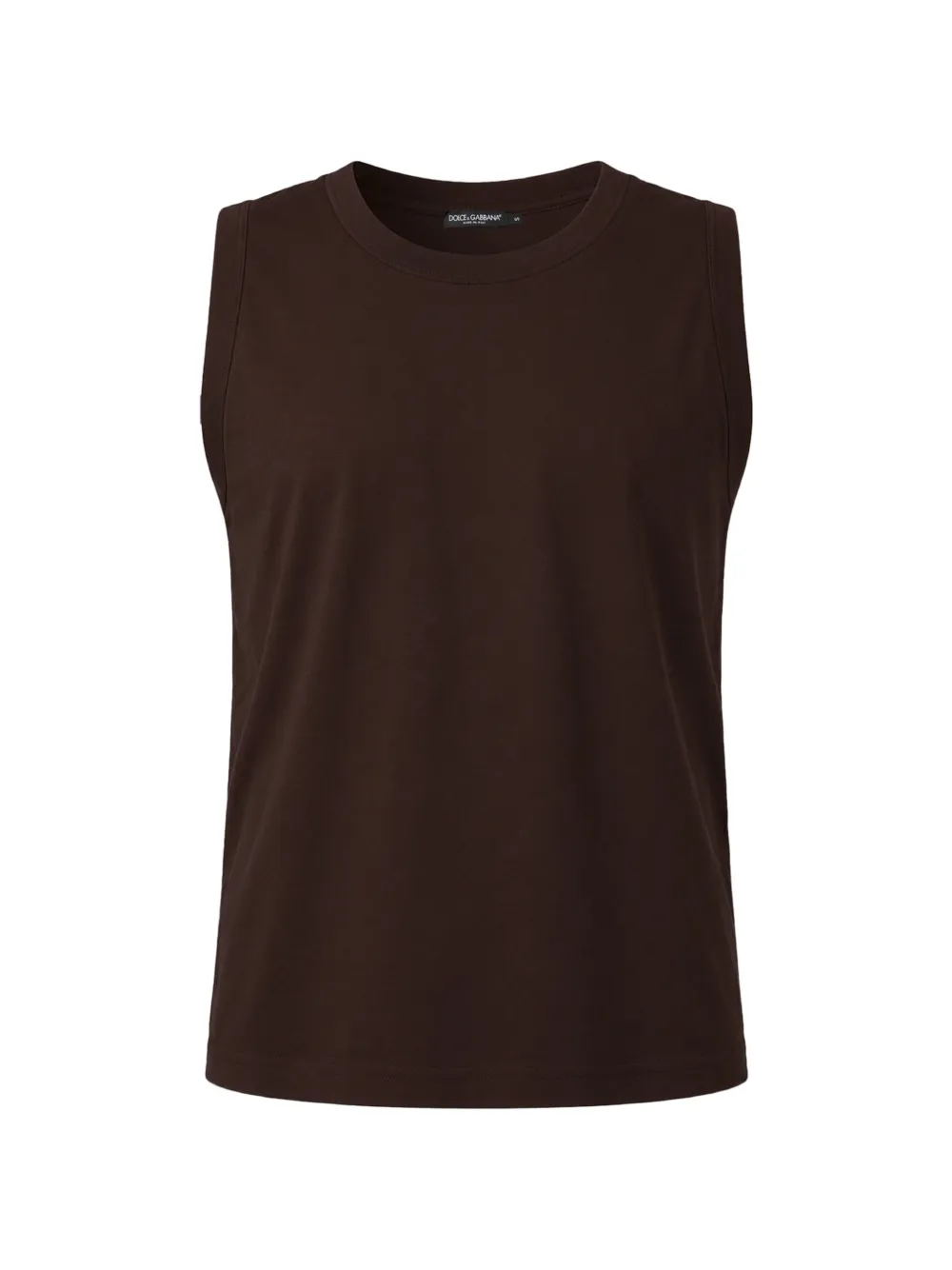 Dolce & Gabbana Canotta girocollo - Marrone