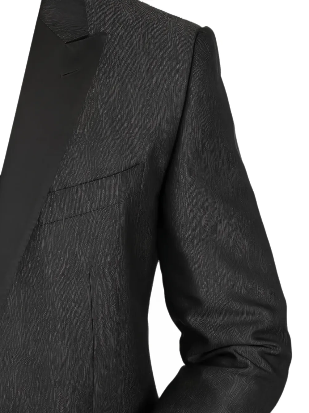 Dolce & Gabbana Martini blazer met textuur Zwart