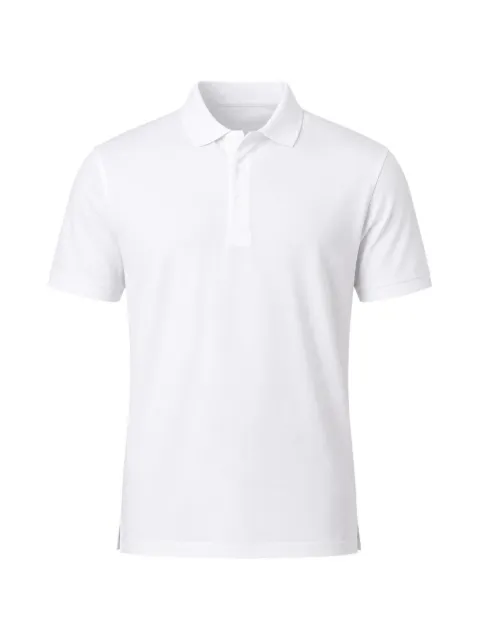 HANDVAERK jersey-texture polo shirt